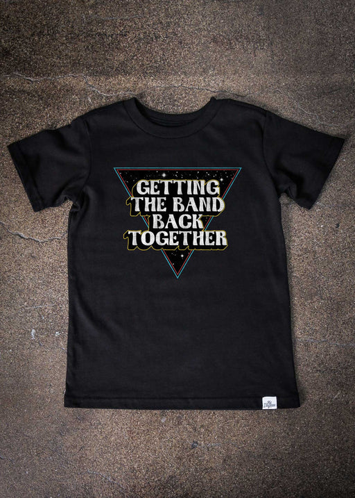 Band Back Together Kid's Black T-Shirt alternate view