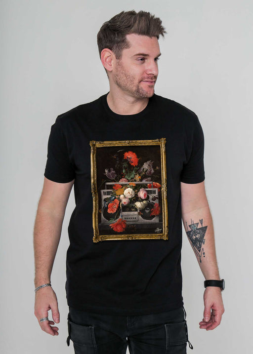 Boombox Renaissances Men's Black Classic T-Shirt