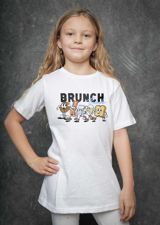 Brunch Bunch Kid's White T-Shirt