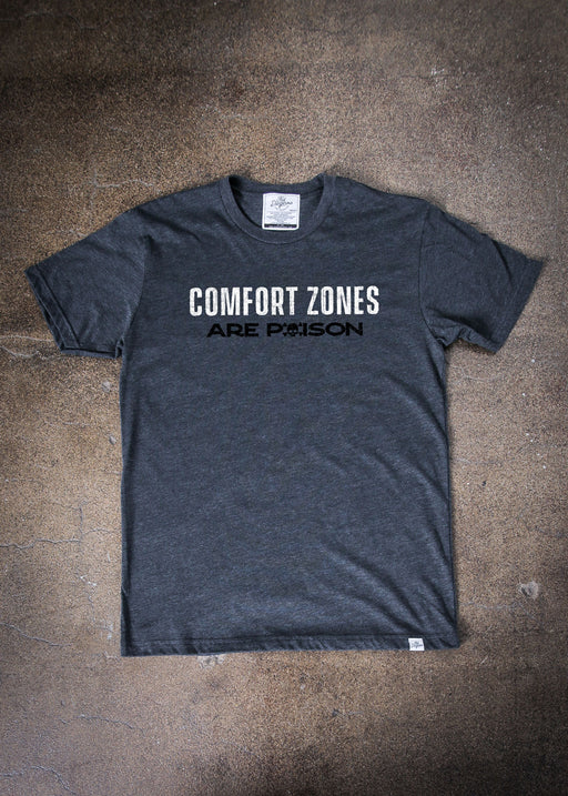 Comfort Zones are Poison Charcoal Classic T-Shirt alternate view