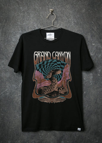 Grand Canyon Rattlesnake Men's Black Classic T-Shirt