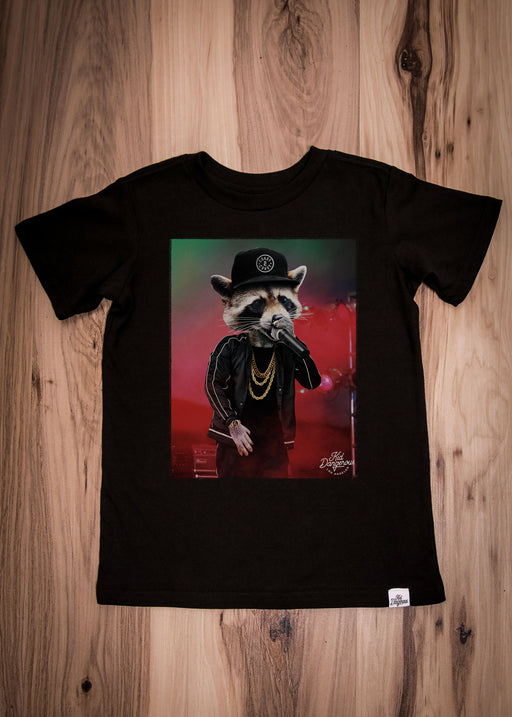Hip Hop Kid's Black T-Shirt alternate view
