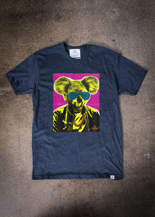 Koala Poster Men's Heather Navy Classic T-Shirt alternate view