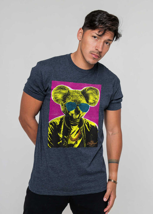 Koala Poster Men's Heather Navy Classic T-Shirt