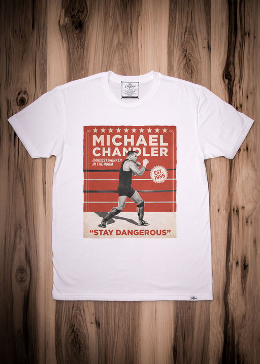 Michael Chandler Boxing Poster White Classic T-Shirt
