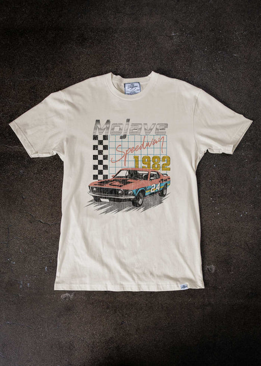 Mojave Speedway Men's Antique White Classic T-Shirt alternate view