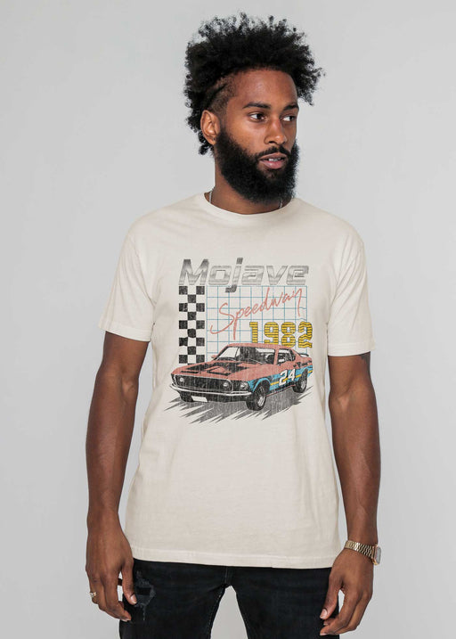 Mojave Speedway Men's Antique White Classic T-Shirt