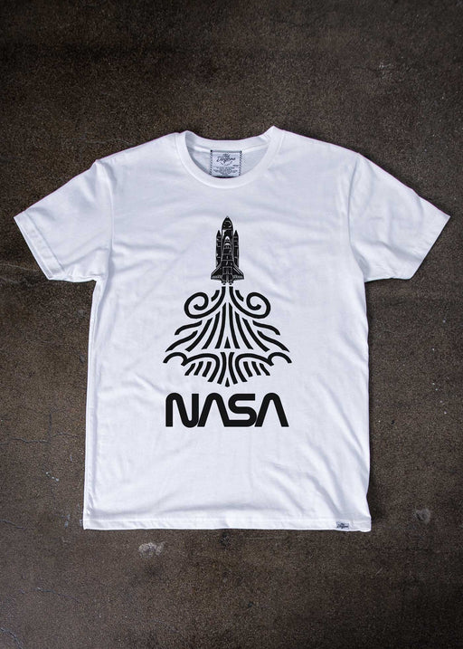 NASA Liftoff Kid's White T-Shirt alternate view