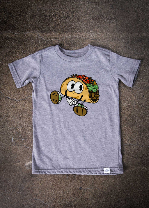 Taco Homie Kid's Heather Grey T-Shirt alternate view