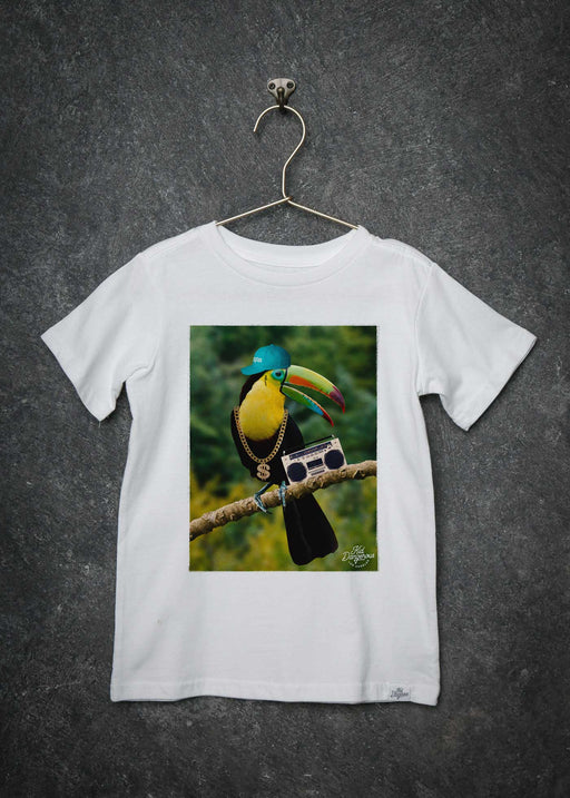 Toucan Kid's White T-Shirt