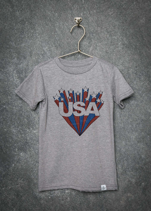 USA Kid's Heather Grey T-Shirt