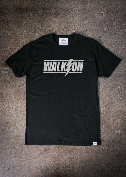 Walk On Lightning Black Classic T-Shirt alternate view