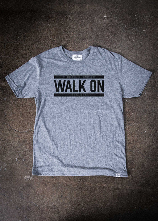 Walk On Stripes Heather Grey Classic T-Shirt alternate view