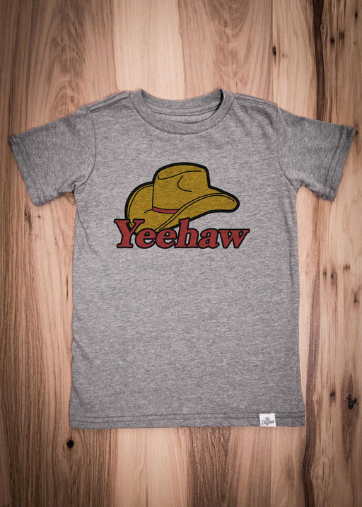 Yeehaw Kid's Heather Grey T-Shirt alternate view