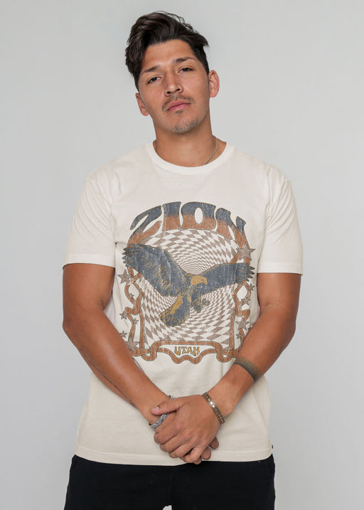 Zion Eagle Men's Antique White Classic T-Shirt