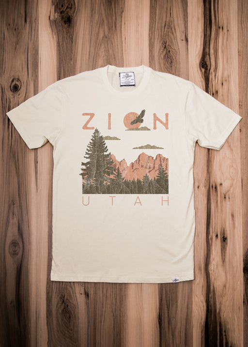 Zion Men's Antique White Classic T-Shirt