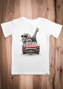 Zoo Mobile Kid's White T-Shirt